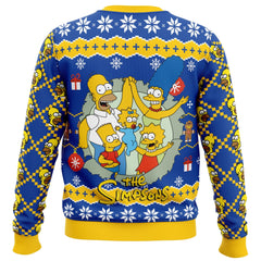 Santa Homer The Simpsons Ugly Christmas Sweater