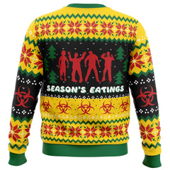 Season's Eatings Zombie Ugly Christmas Sweater