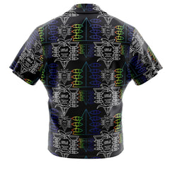 Seele Neon Genesis Evangelion Button Up Hawaiian Shirt