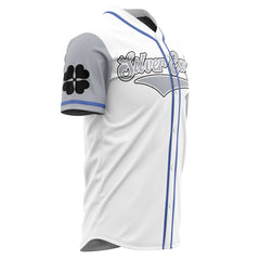 Silver Eagles Black Clover Baseball Jersey