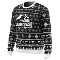 Skeleton Christmas Jurassic Park Ugly Christmas Sweater