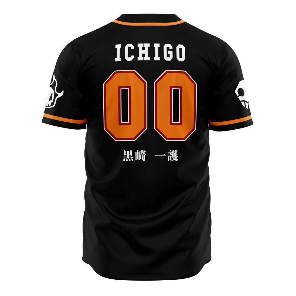 Soul Reaper Ichigo Bleach Baseball Jersey