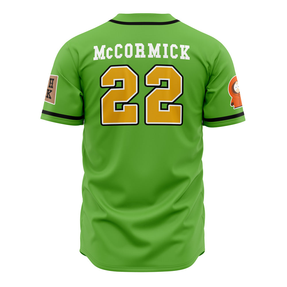 South Park Cows McCormick South Park Baseball Jersey