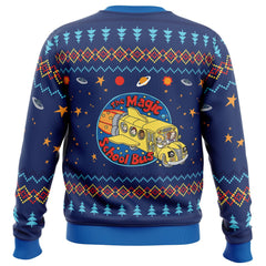 Space Adventures The Magic School Bus Ugly Christmas Sweater