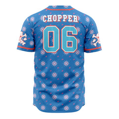 Straw Hats Chopper One Piece Baseball Jersey