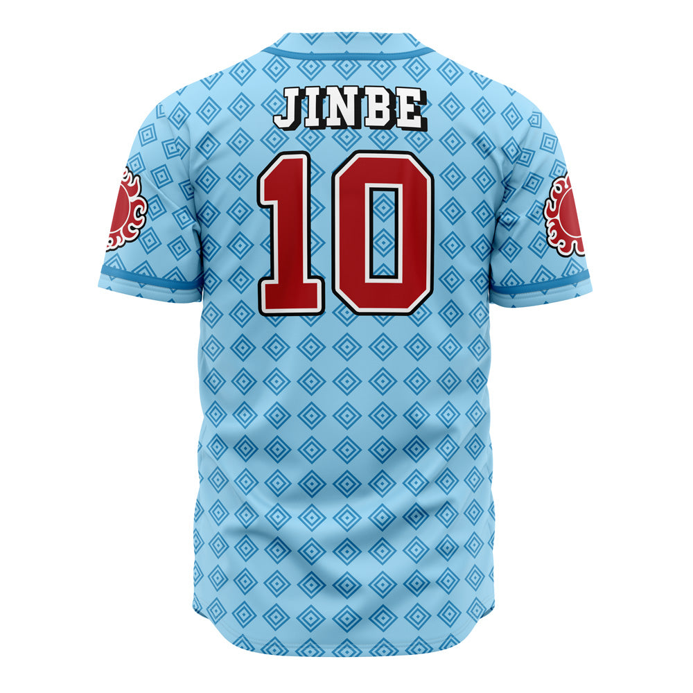 Straw Hats Jinbe One Piece Baseball Jersey