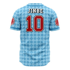 Straw Hats Jinbe One Piece Baseball Jersey