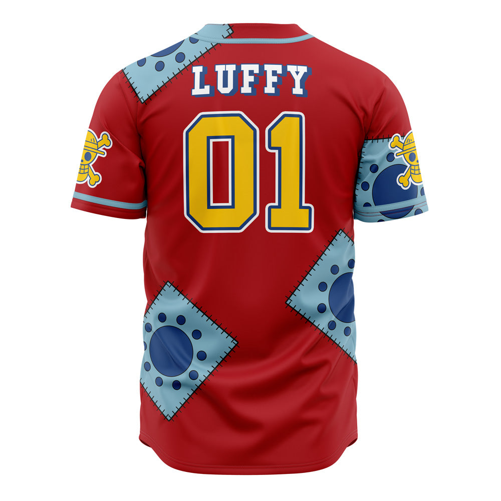 Straw Hats Luffy One Piece Baseball Jersey