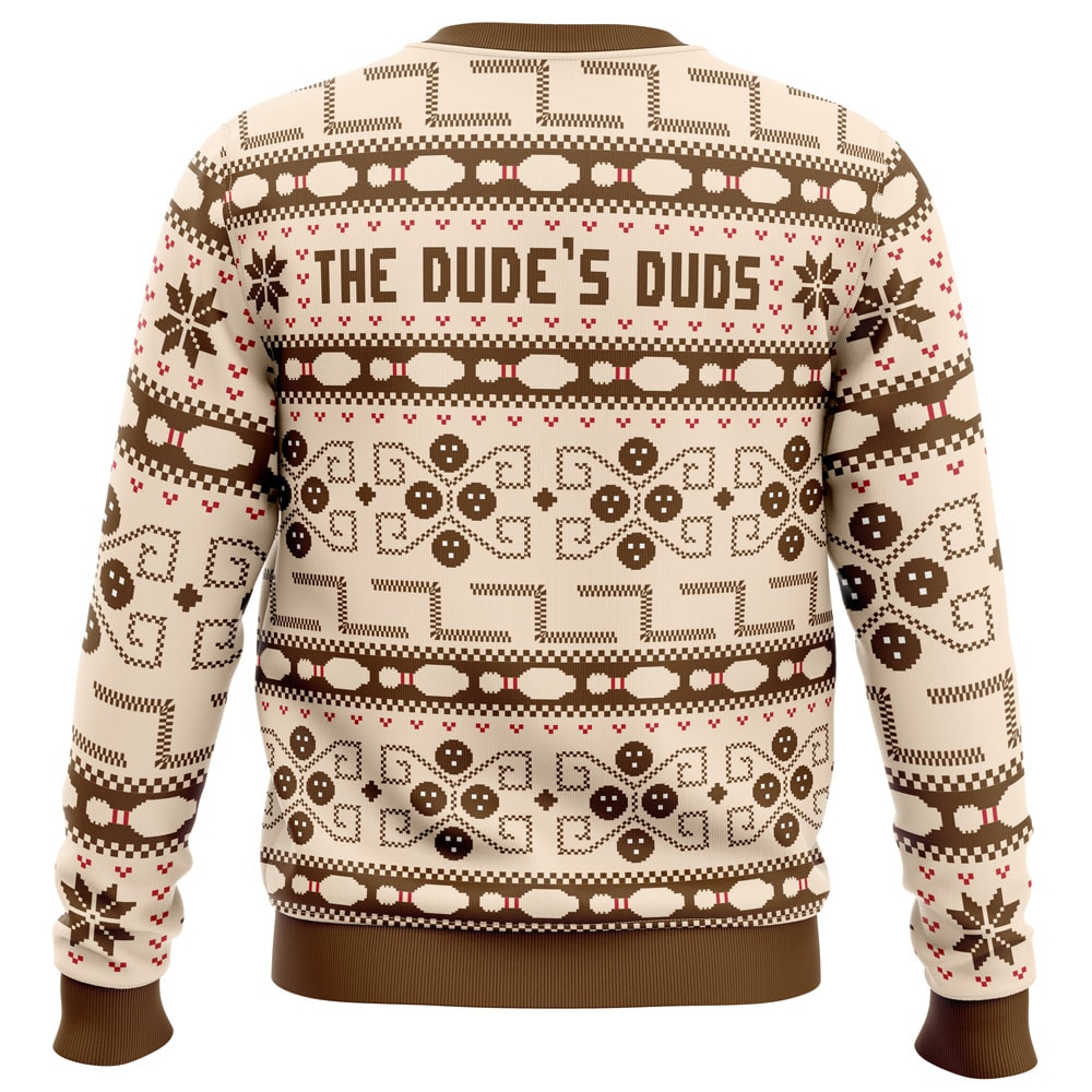 The Dude's Duds The Big Lebowski Ugly Christmas Sweater