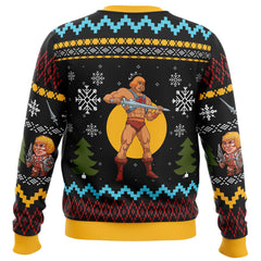 The Good Power of Christmas He-Man Ugly Christmas Sweater