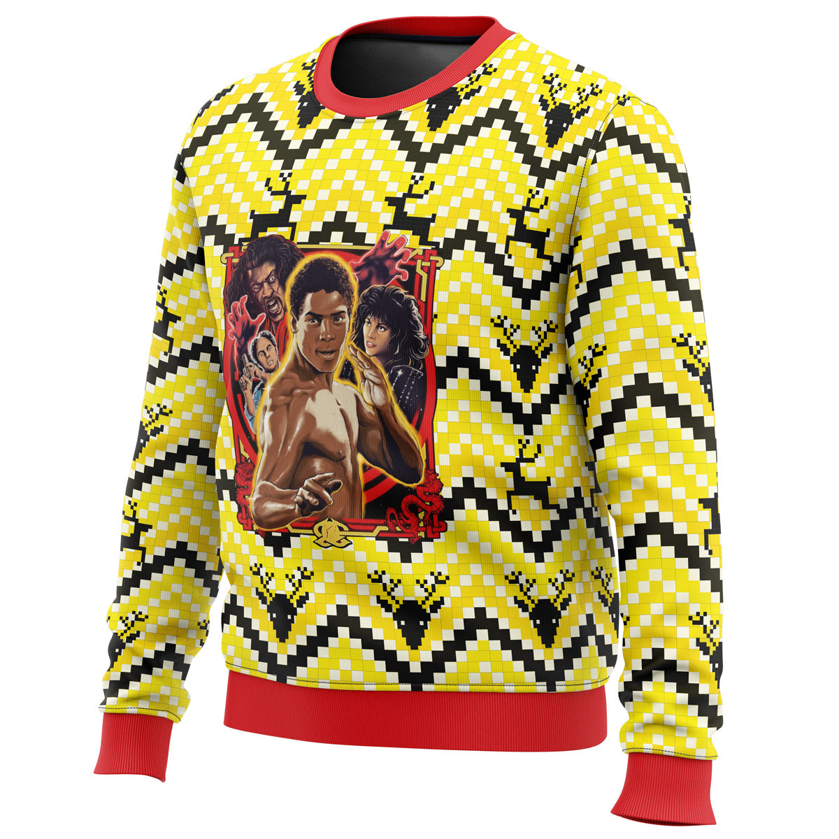 The Last Dragon Ugly Christmas Sweater