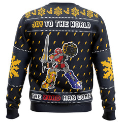 The Zord Has Come Power Rangers Ugly Christmas Sweater