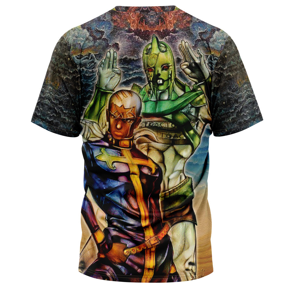 Trippy Enrico Pucci C-Moon Jojo's Bizarre Adventure T-Shirt