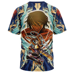 Trippy Eren Yeager Attack on Titan T-Shirt