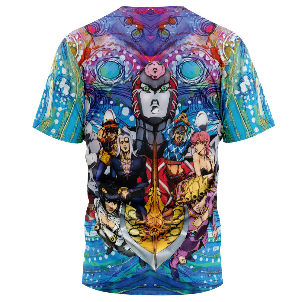 Trippy Golden Wind Squad Jojo's Bizarre Adventure T-Shirt