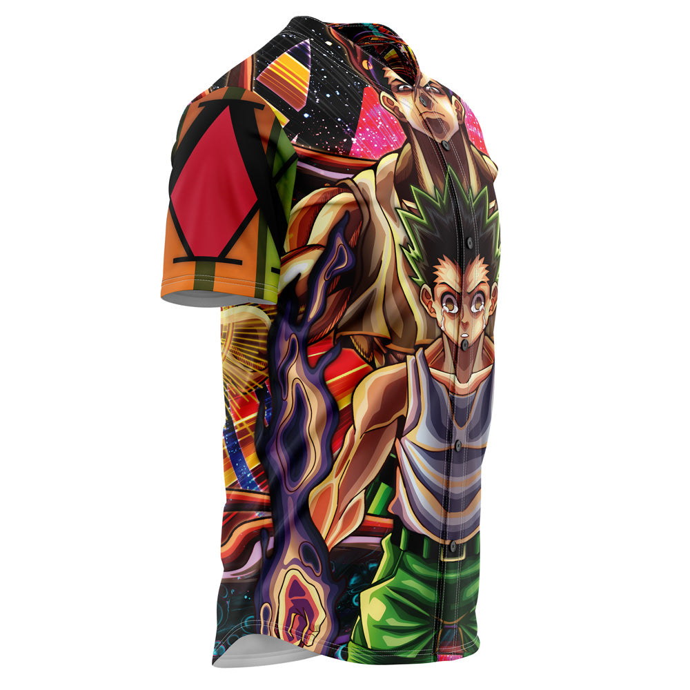 Trippy Gon Freecss Hunter X Hunter Baseball Jersey