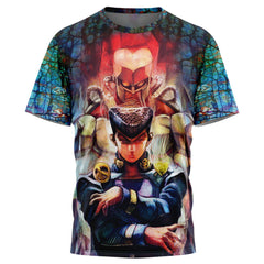 Trippy Josuke Shining Diamond Jojo's Bizarre Adventure T-Shirt