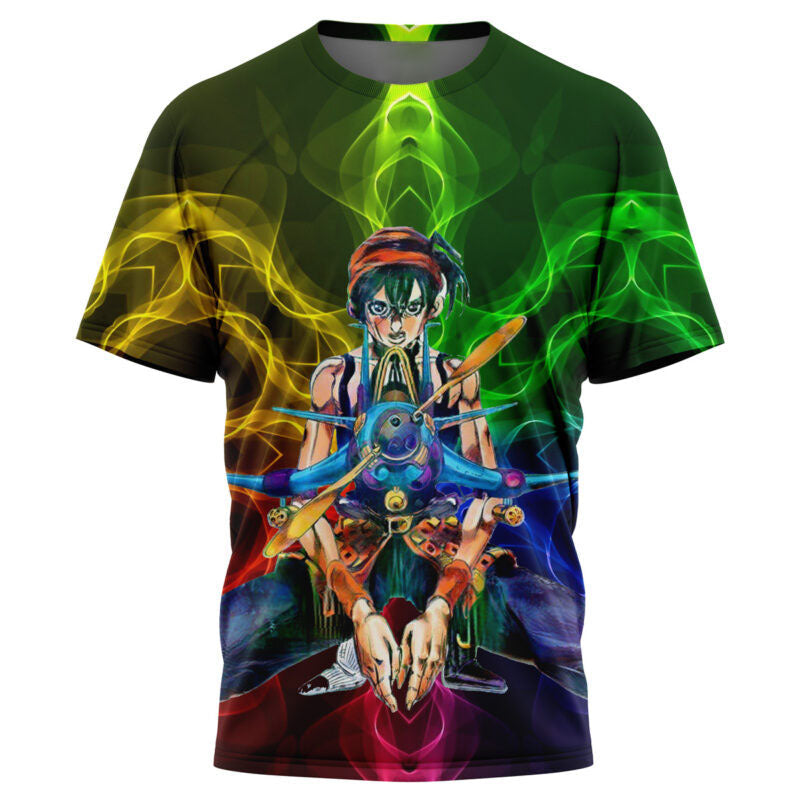 Trippy Narancia Lil Bomber Jojo's Bizarre Adventure T-Shirt