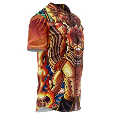 Trippy Natsu Dragneel x Igneel Fairy Tail Baseball Jersey