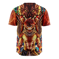 Trippy Natsu Dragneel x Igneel Fairy Tail Baseball Jersey