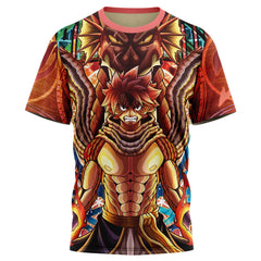 Trippy Natsu Dragneel x Igneel Fairy Tail T-Shirt