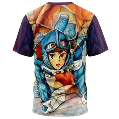 Trippy Nausicaa of the Valley of the Wind Studio Ghibli T-Shirt