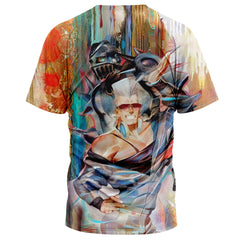 Trippy Polnareff Silver Chariot Jojo's Bizarre Adventure T-Shirt