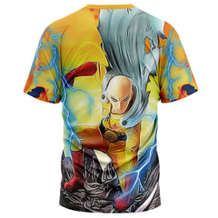 Trippy Power Saitama One Punch Man T-Shirt