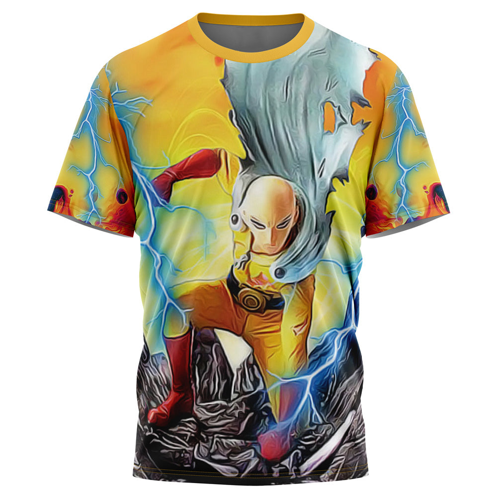 Trippy Power Saitama One Punch Man T-Shirt