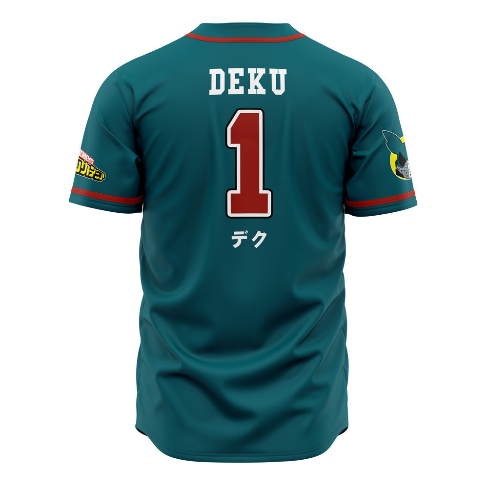 U.A. High School Deku My Hero Academia Baseball Jersey