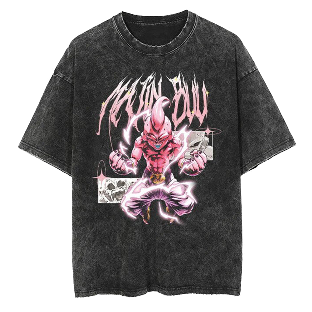 Nysekai "Ultimate Majin" Vintage Oversized T Shirt