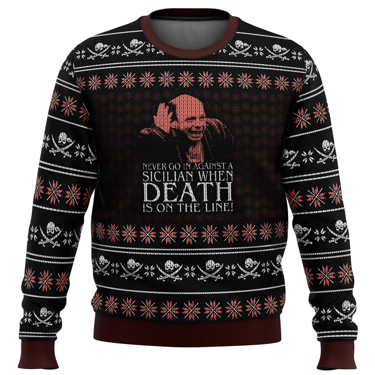 Vizzini The Princess Bride Ugly Christmas Sweater