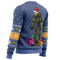 Wake Me When You Need Presents Halo Ugly Christmas Sweater