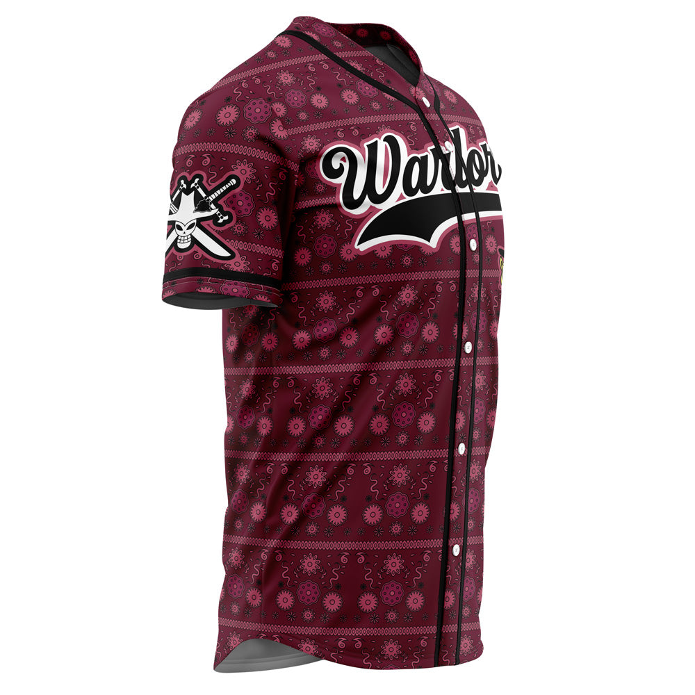 Warlords Mihawk One Piece Baseball Jersey