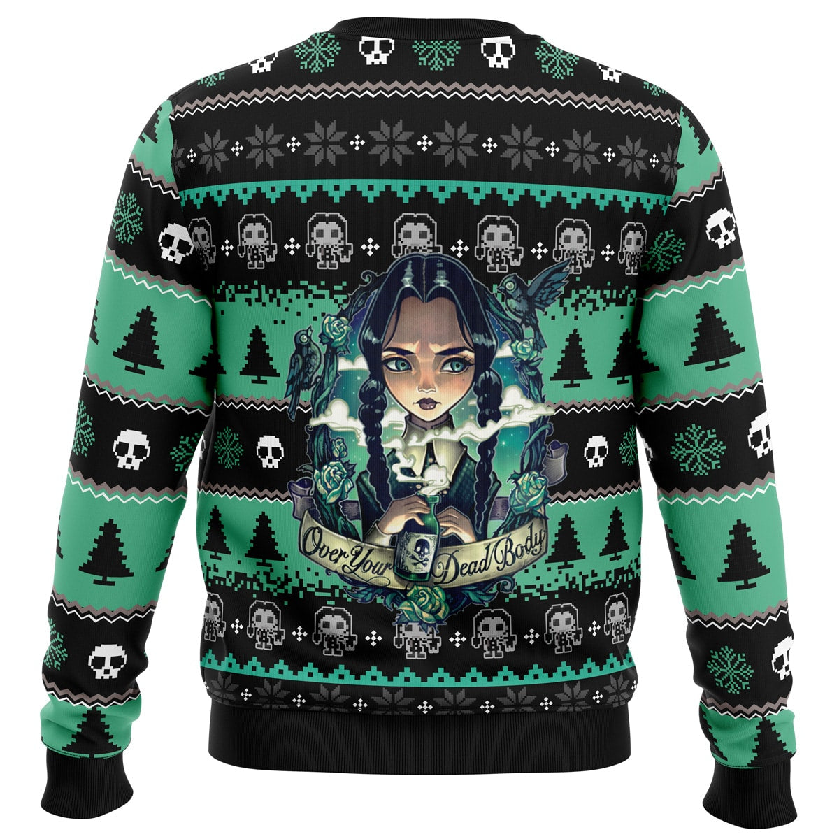 Wednesday Addams Ugly Christmas Sweater