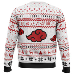 White Christmas Akatsuki Christmas Sweater