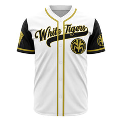 White Tigers Tommy Oliver Power Rangers Baseball Jersey