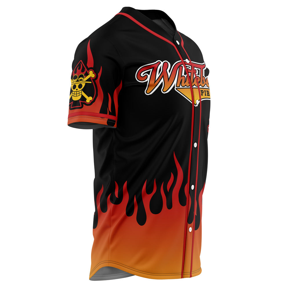 Whitebeard Pirates Ace One Piece Baseball Jersey