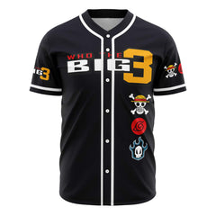 Who The Big 3 V1 Baseball Jersey