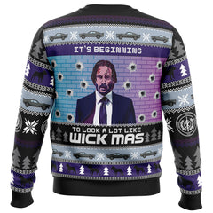 Wick-Mas John Wick Ugly Christmas Sweater