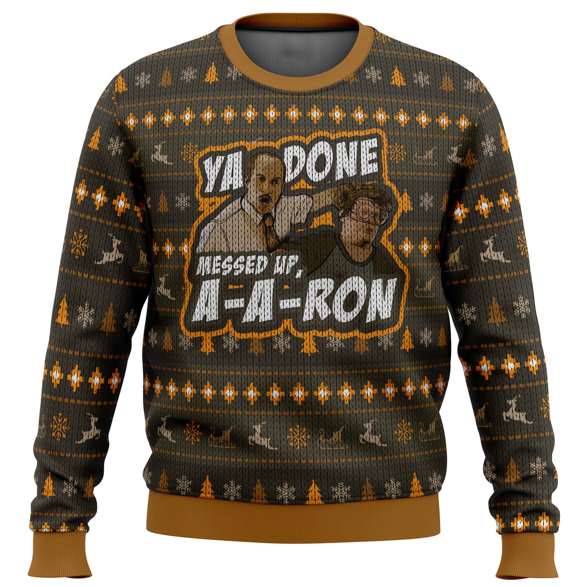 Ya Done Messed Up Aaron Key And Peele Ugly Christmas Sweater