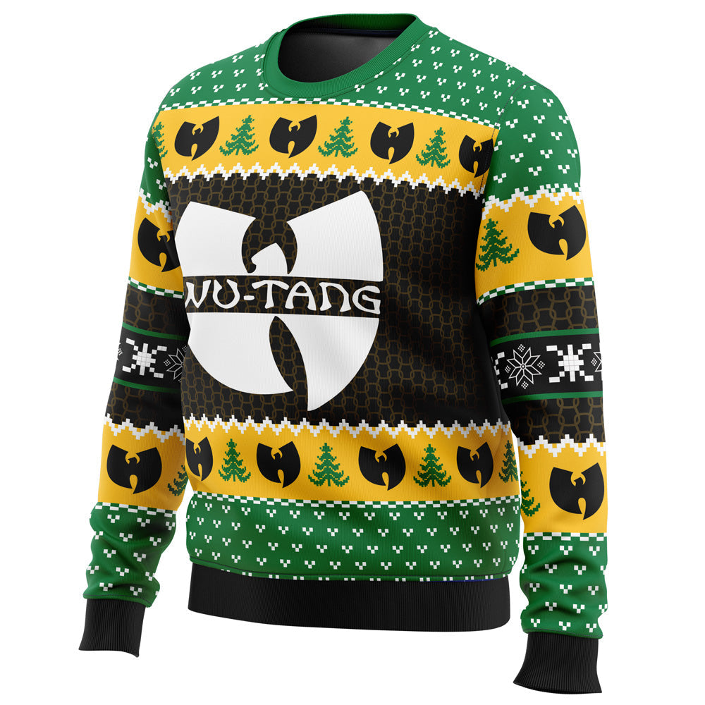 Yah It's Christmas Time Yo Wu Tang Clan Ugly Christmas Sweater