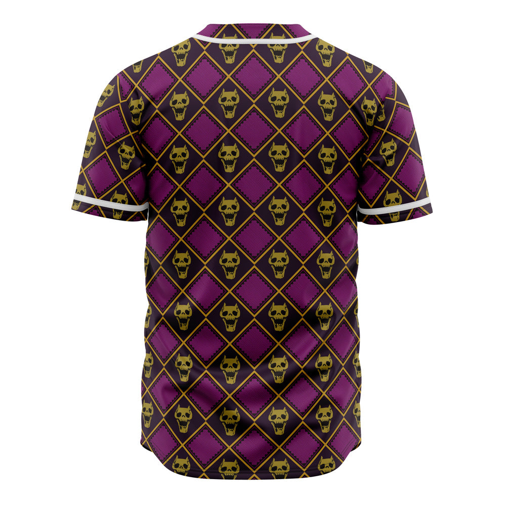 Yoshikage Kira Killer Queen Jojo's Bizarre Adventure Baseball Jersey