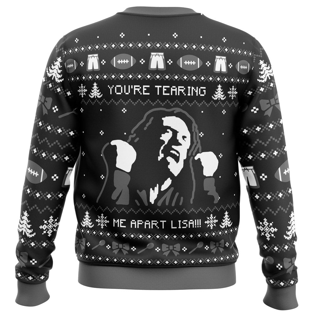 You're Tearing Me Apart Lisa The Room Ugly Christmas Sweater