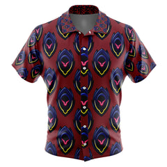 Zero's Mask Code Geass Button Up Hawaiian Shirt